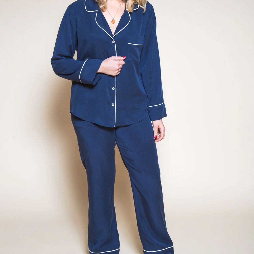 Carolyn Pajamas Pattern - PDF DOWNLOAD