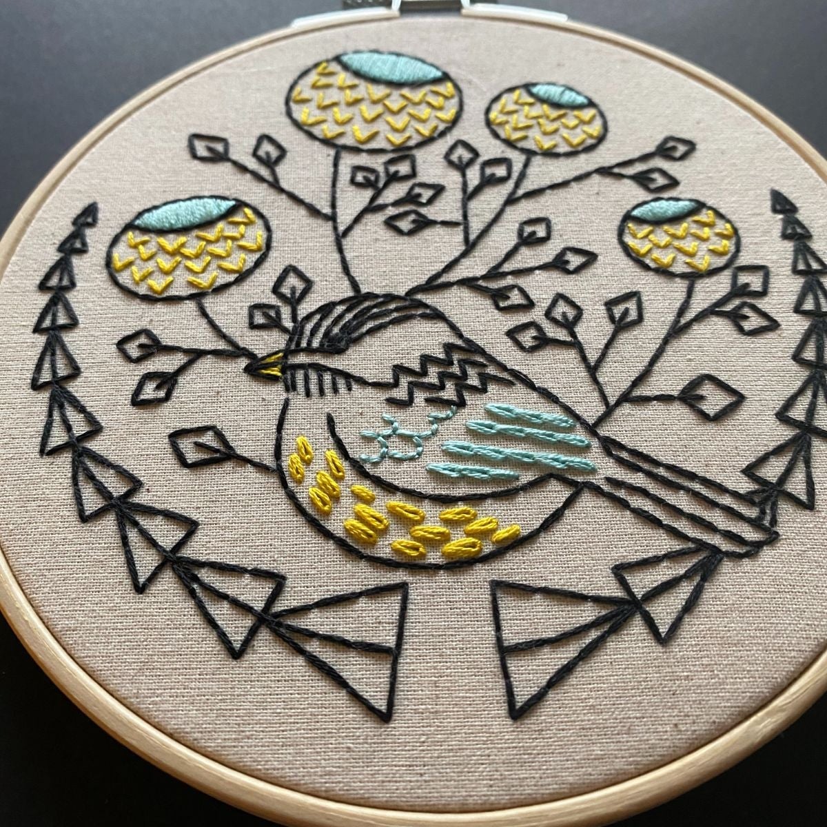 Chickadee Embroidery Kit - Image 3