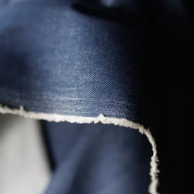 12oz Classic Blue Organic Denim - Image 2