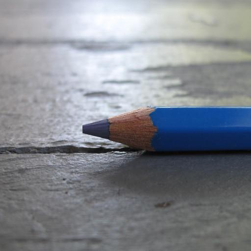 Iron On Transfer Pencil - Blue