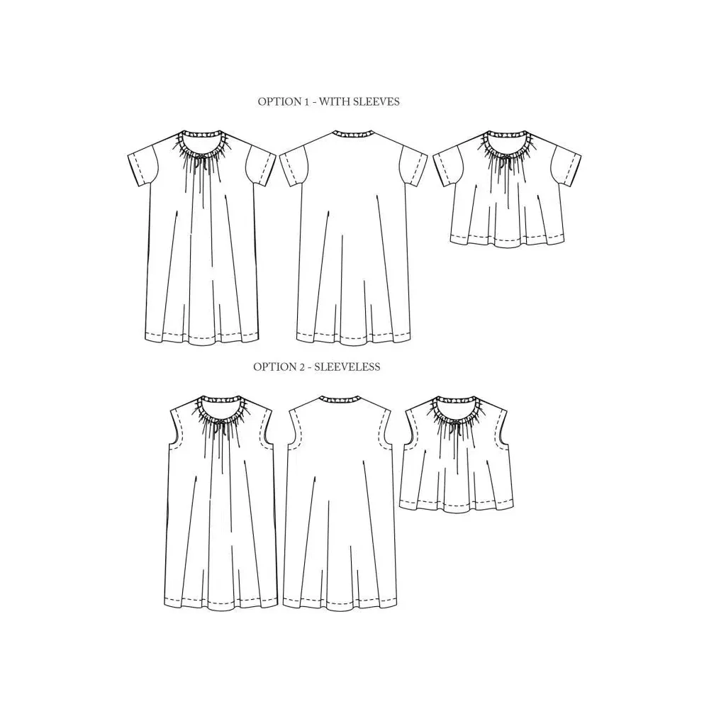 Clover Top & Dress Pattern - PDF DOWNLOAD - Image 7