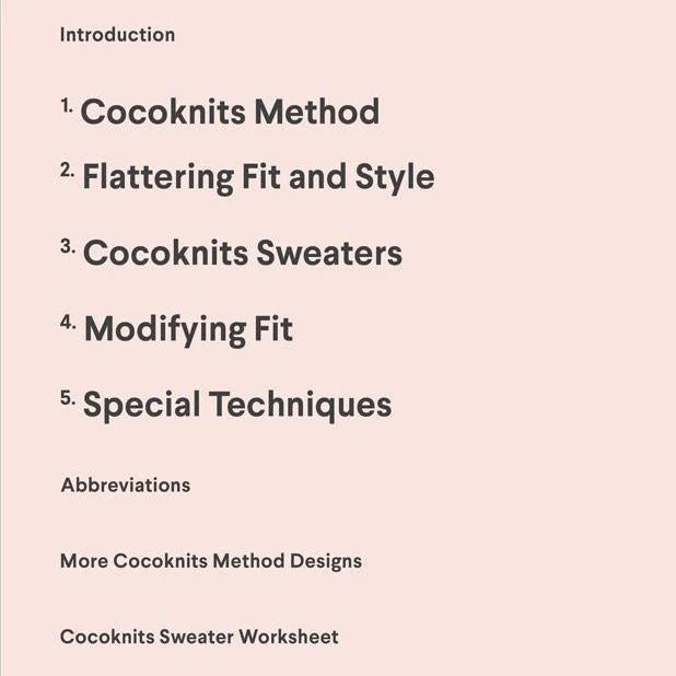Cocoknits Sweater Workshop Book - Image 10