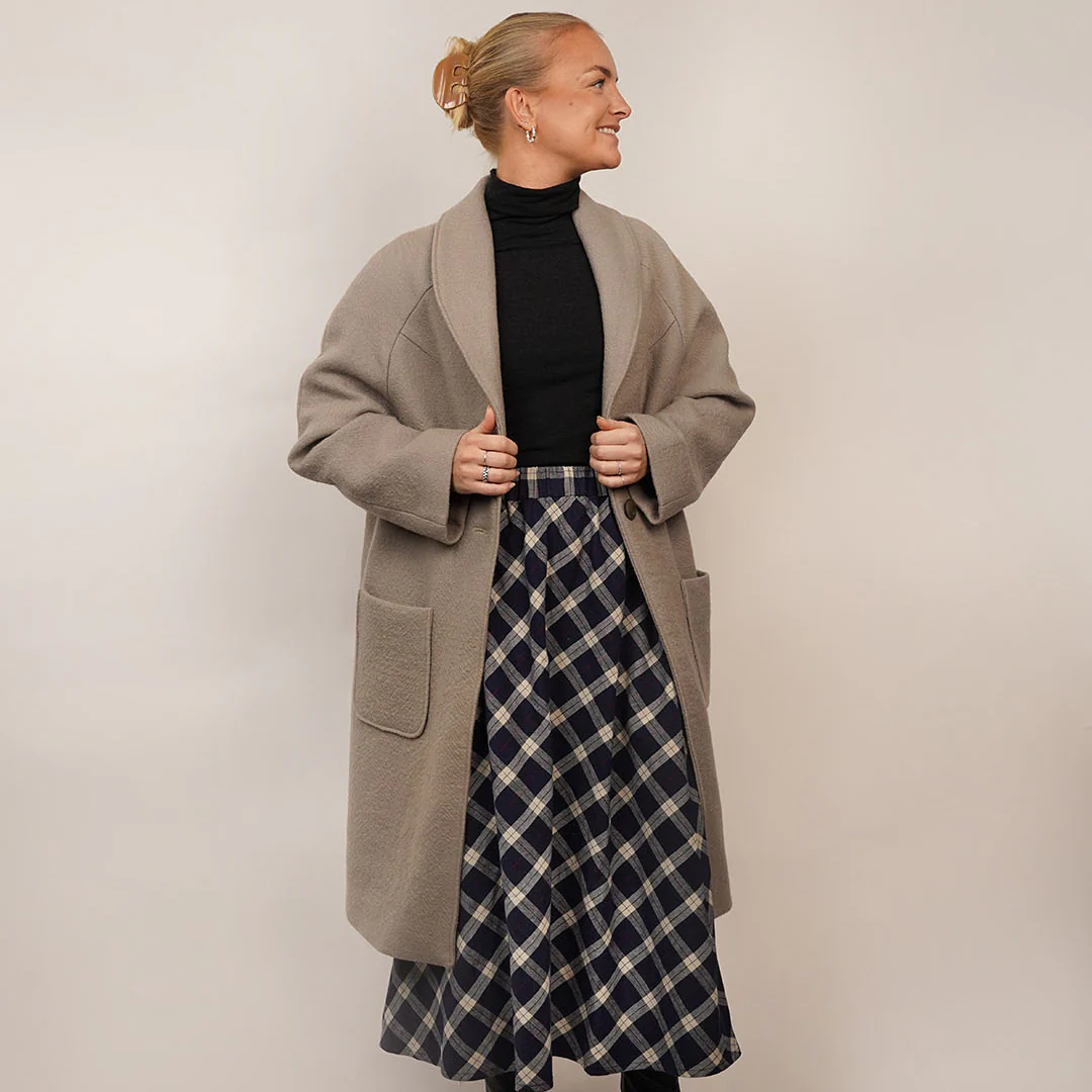 Cocoon Coat Pattern - PDF DOWNLOAD