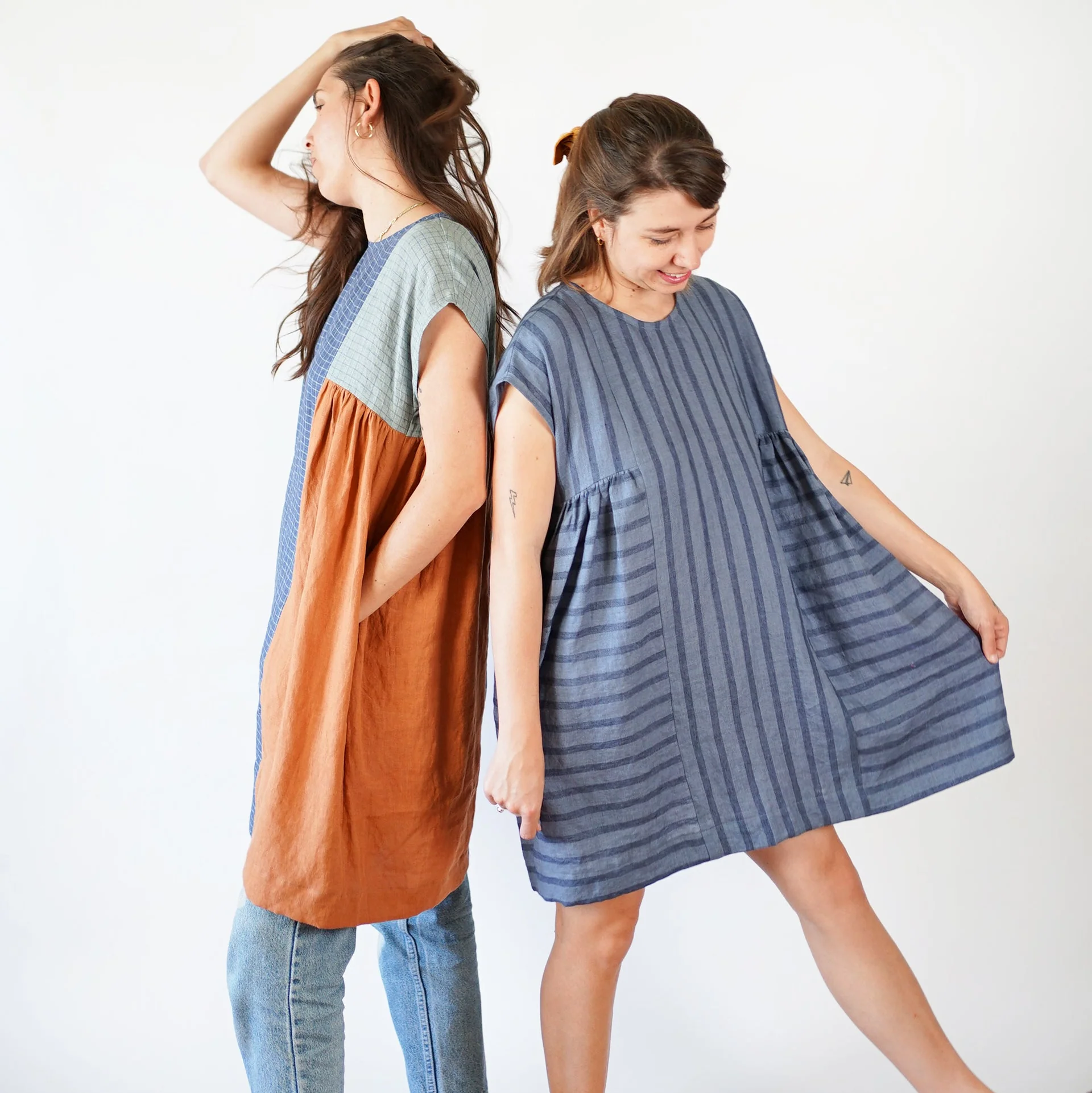 Collage Gather Dress Pattern - PDF DOWNLOAD - Image 4
