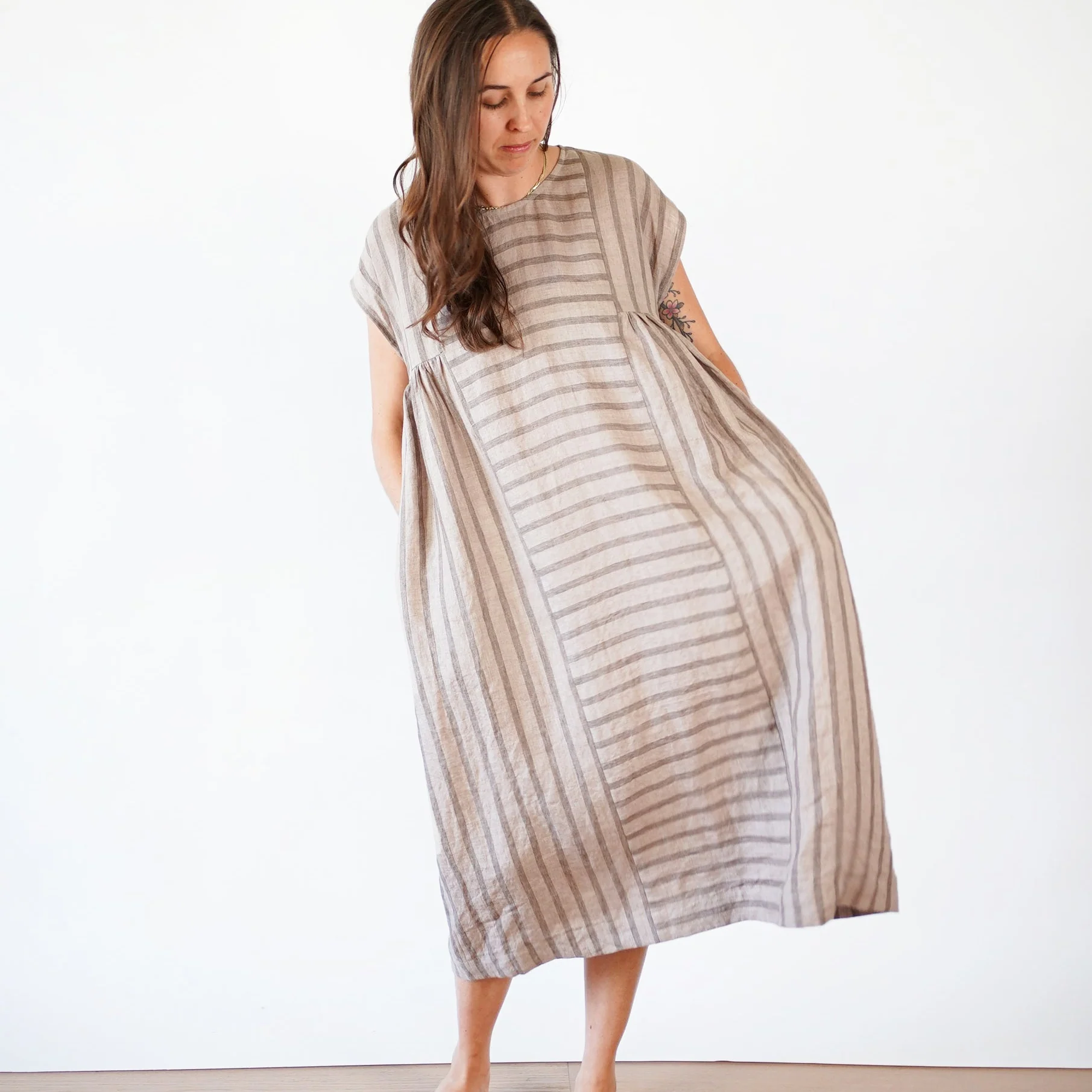 Collage Gather Dress Pattern - PDF DOWNLOAD - Image 8