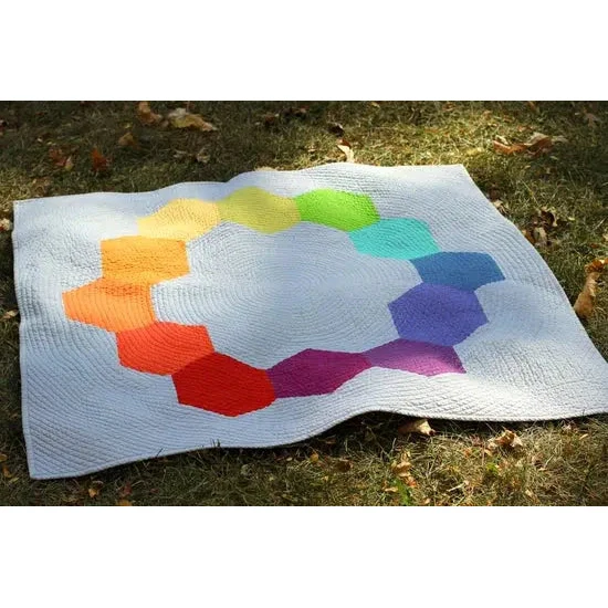 Color Hex Quilt Pattern - Image 3