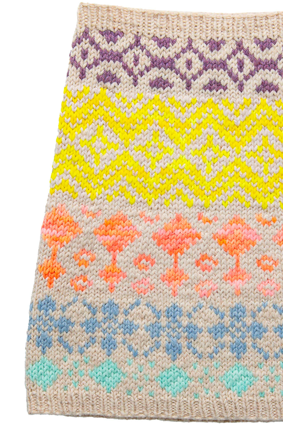 Colorwork Morse Cowl - 2 sessions - Image 3