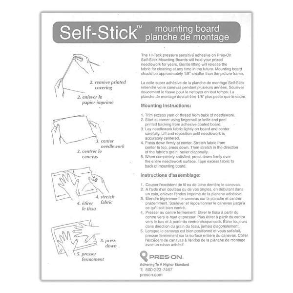 Self-Stick mounting board: 11" x 14" - Image 2