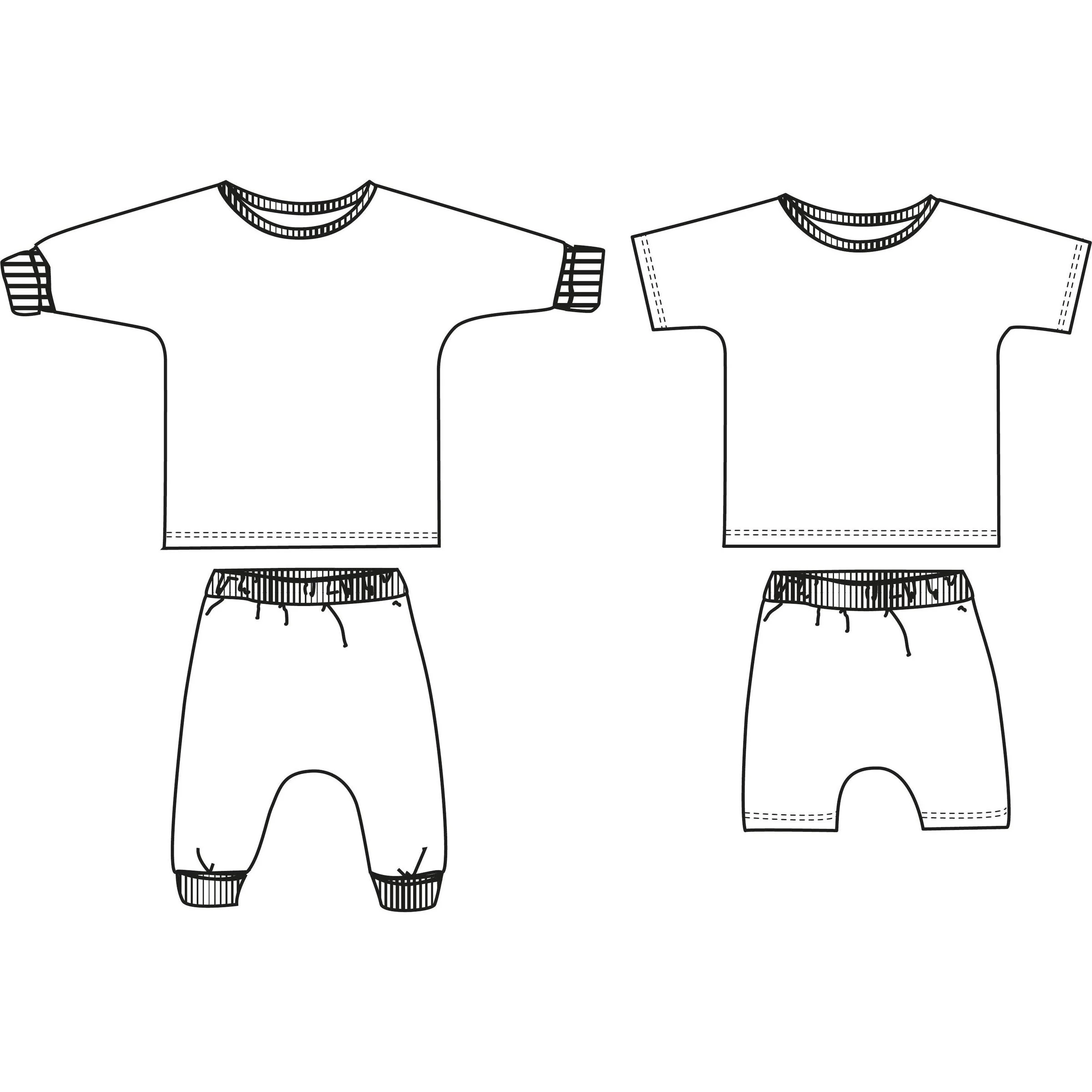 Cordoba Jogging or Pajama Set Pattern - Image 10