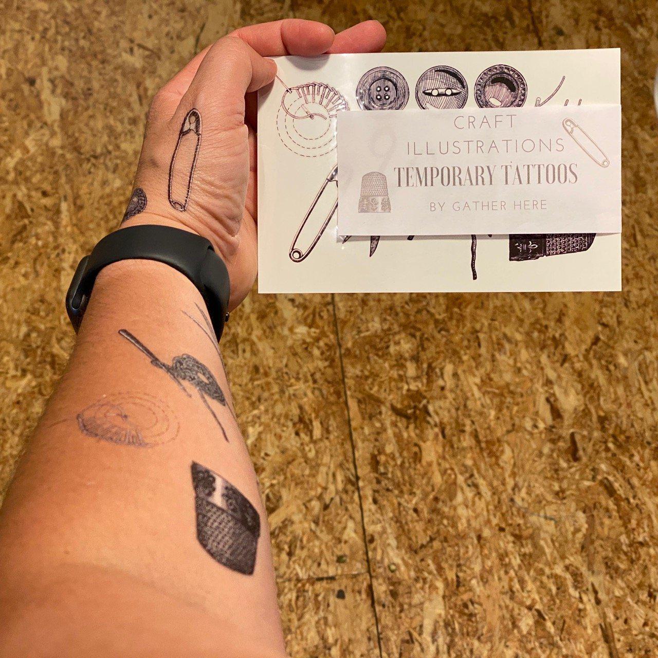 Temporary Tattoos by Gather Here, Series 1
