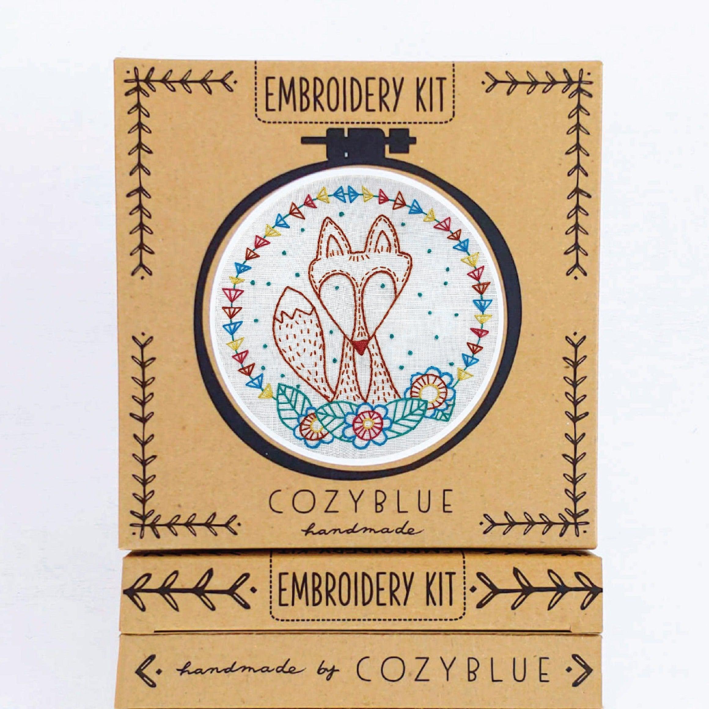 Crafty Fox Embroidery Kit
