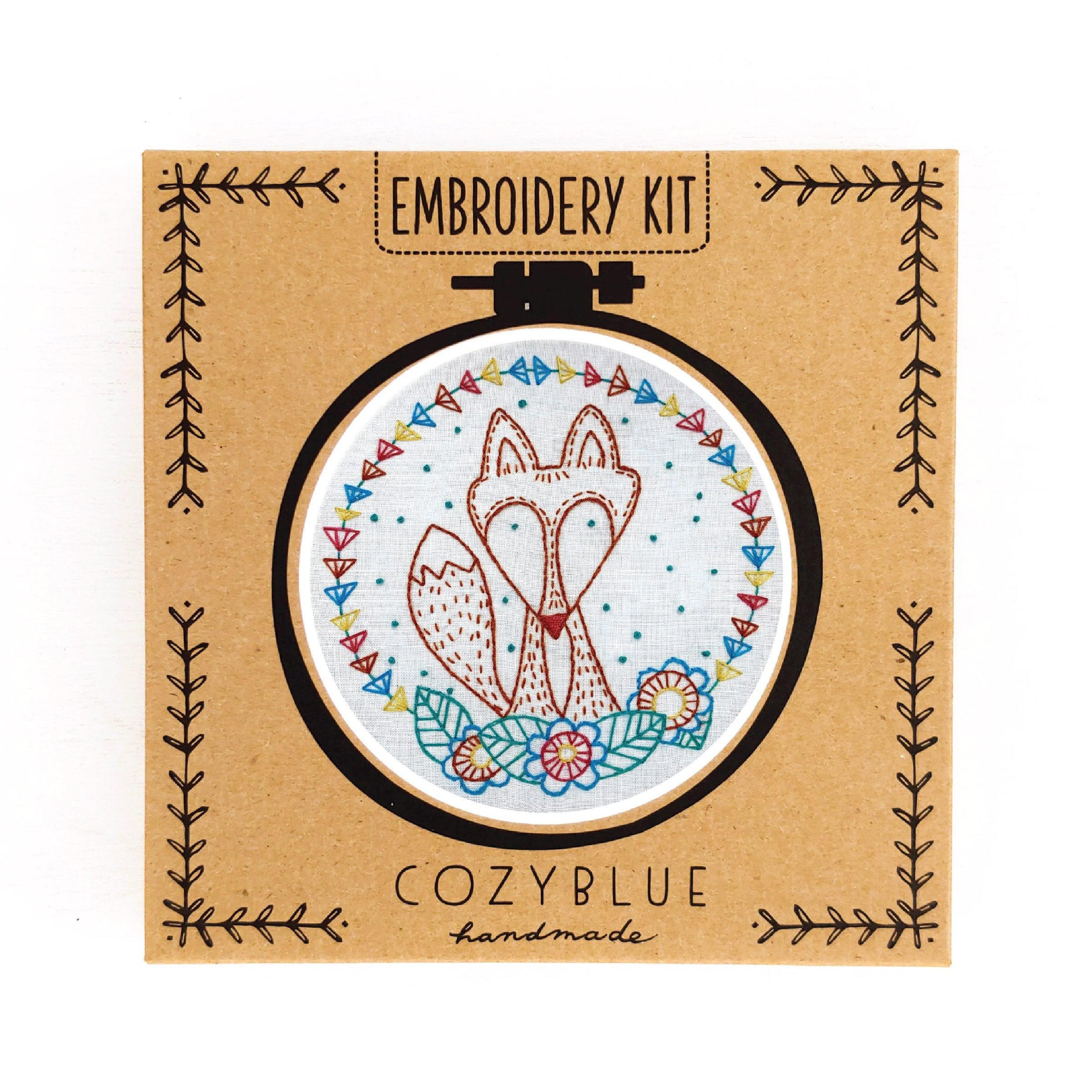 Crafty Fox Embroidery Kit - Image 3
