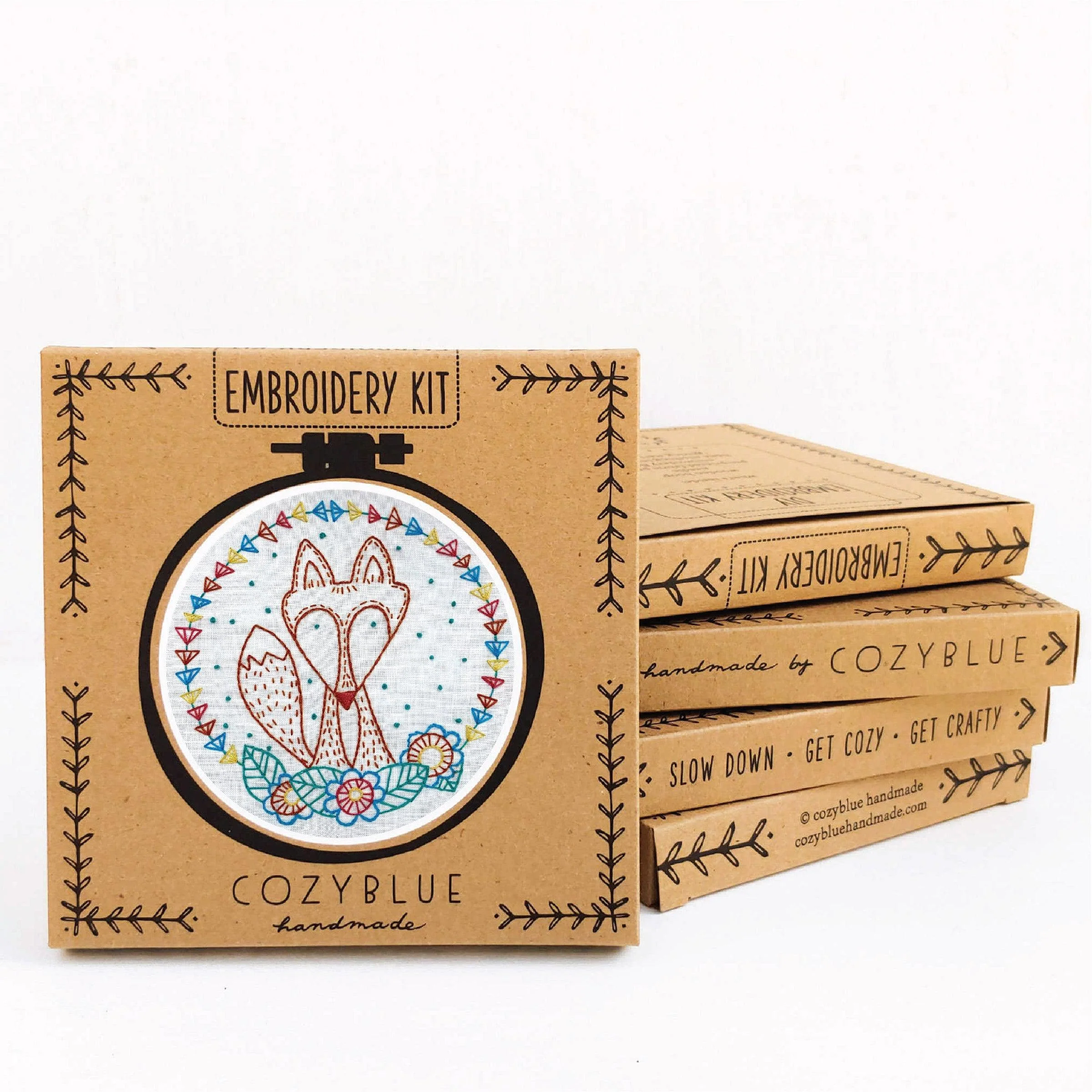 Crafty Fox Embroidery Kit - Image 4
