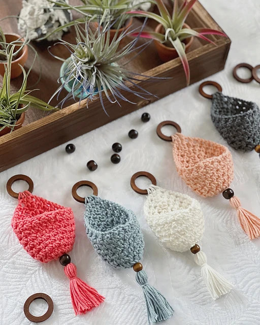Crochet Air Plant Hanger - Image 2