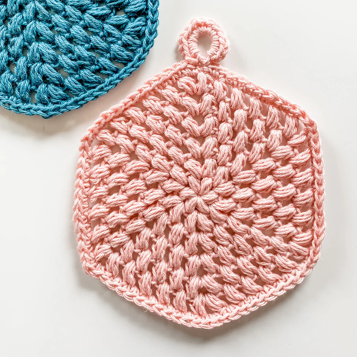 Crochet - Hexi Puff Coaster