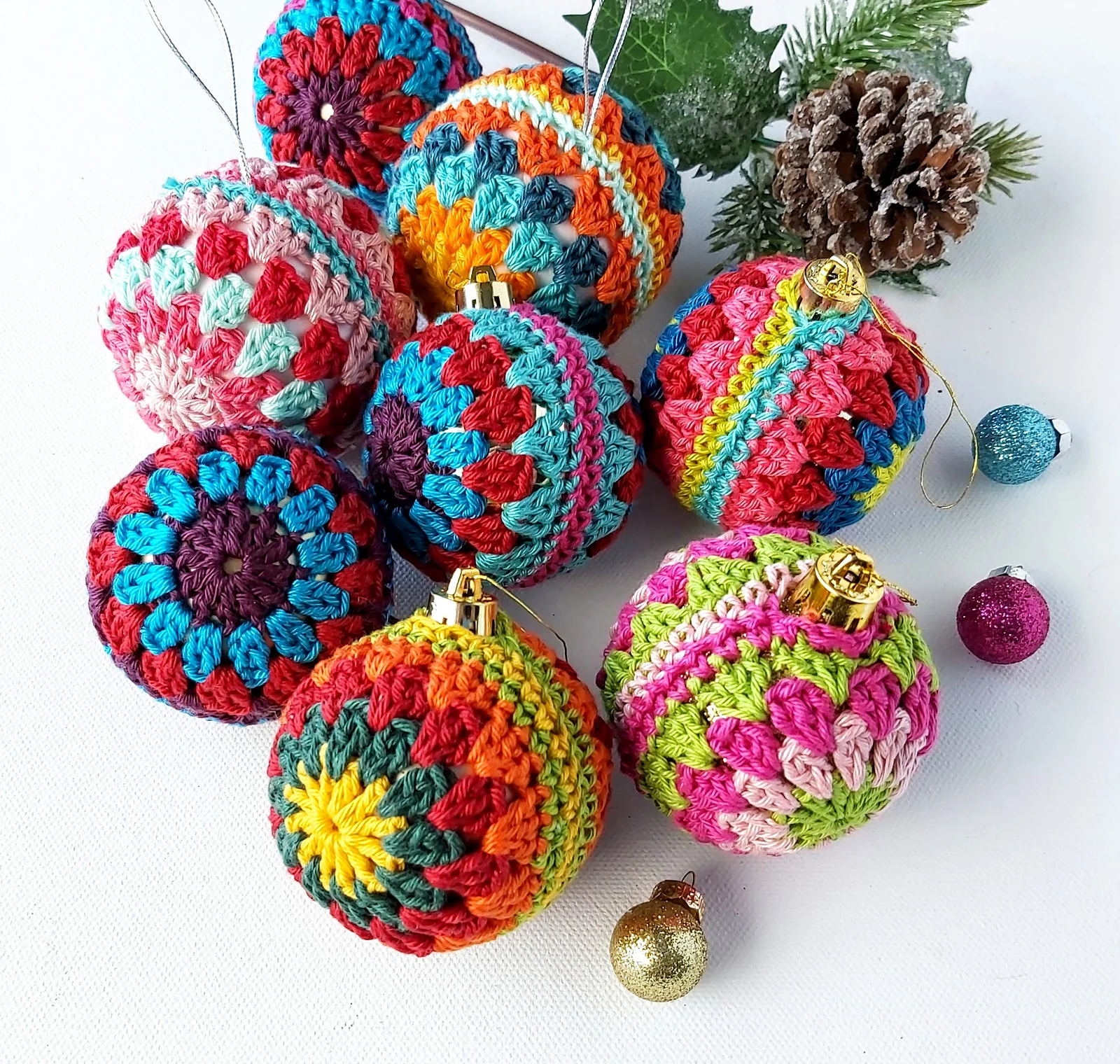 Crochet - Holiday Baubles