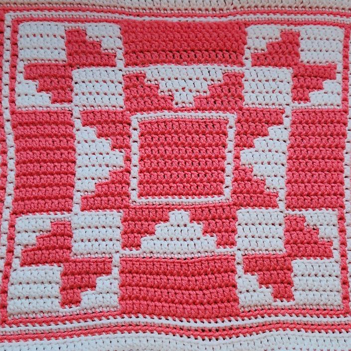 Crochet - Mosaic Block - Image 2