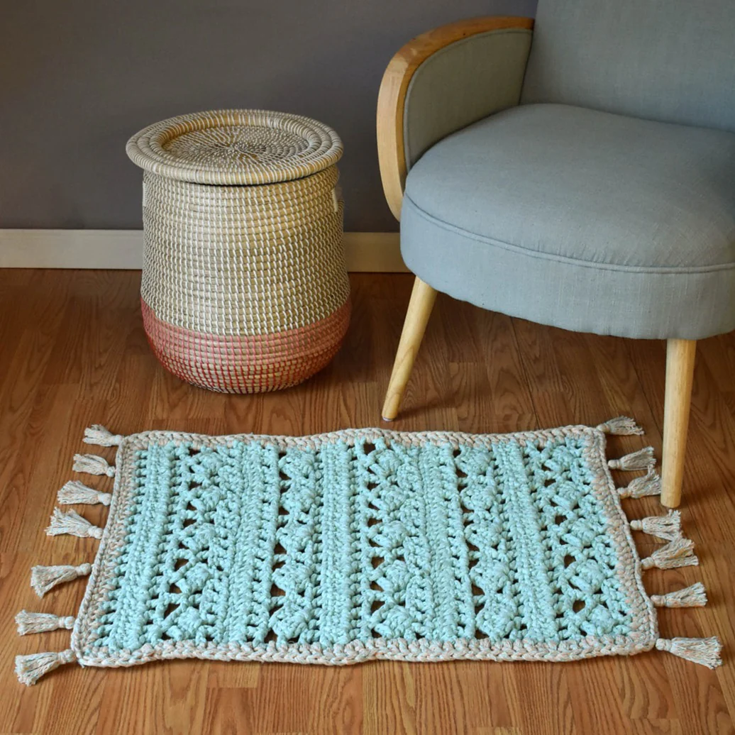 Crochet Shoreline Rug - 2 sessions