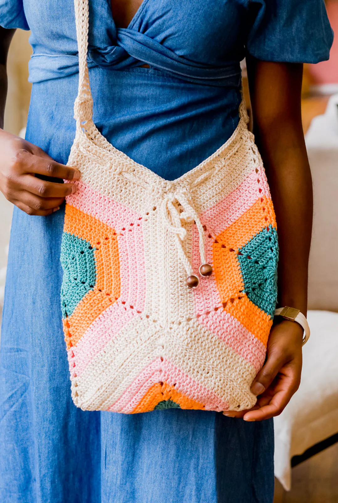 Crochet Tobago Bag - 2 sessions