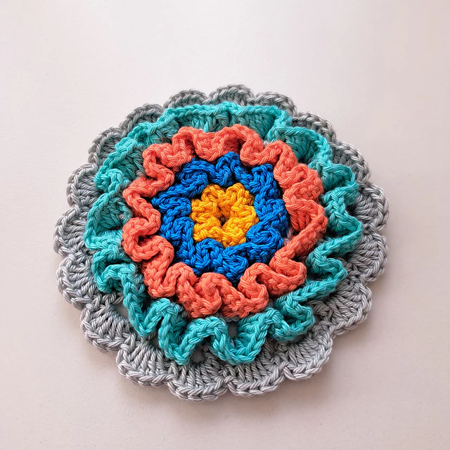 Crochet - Wiggle It Trivet - 2 sessions