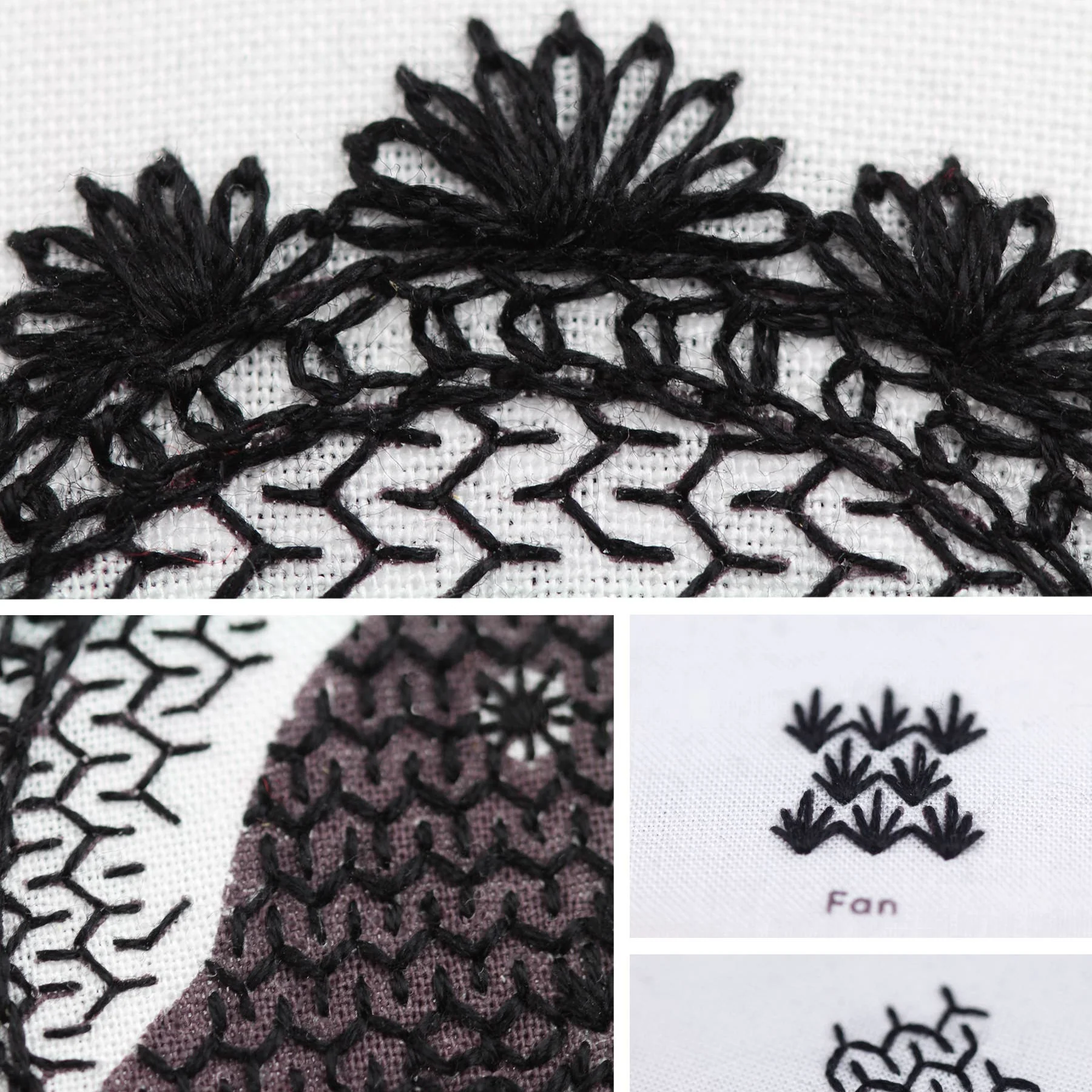 Crow Embroidery Sampler - Image 3