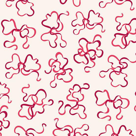 Curlicue Bows Rosy