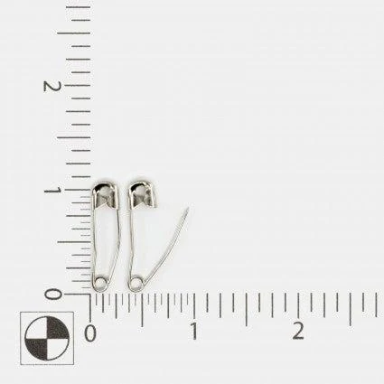 Curved Safety Pins - 1 1/16 inch - 300ct - Image 2