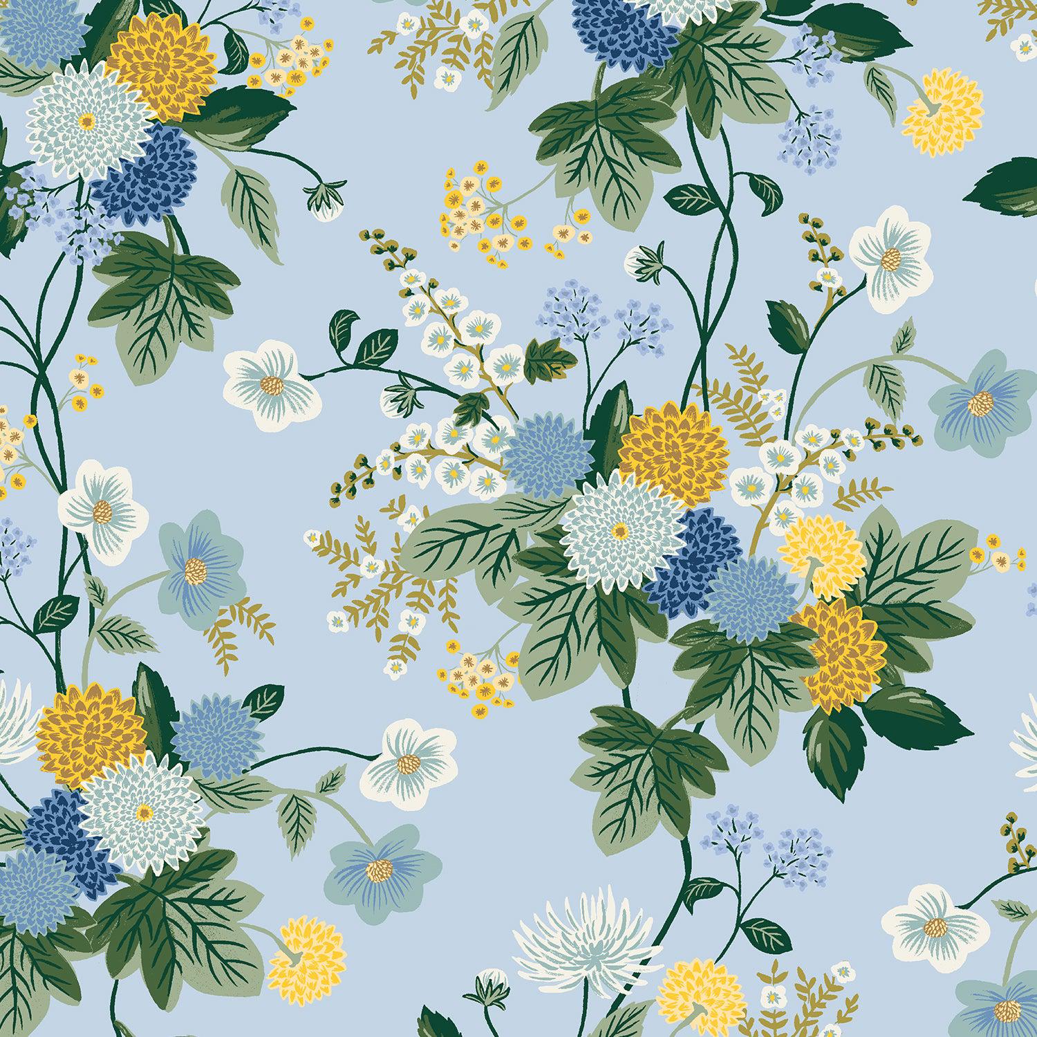 Dahlia Blue Rayon