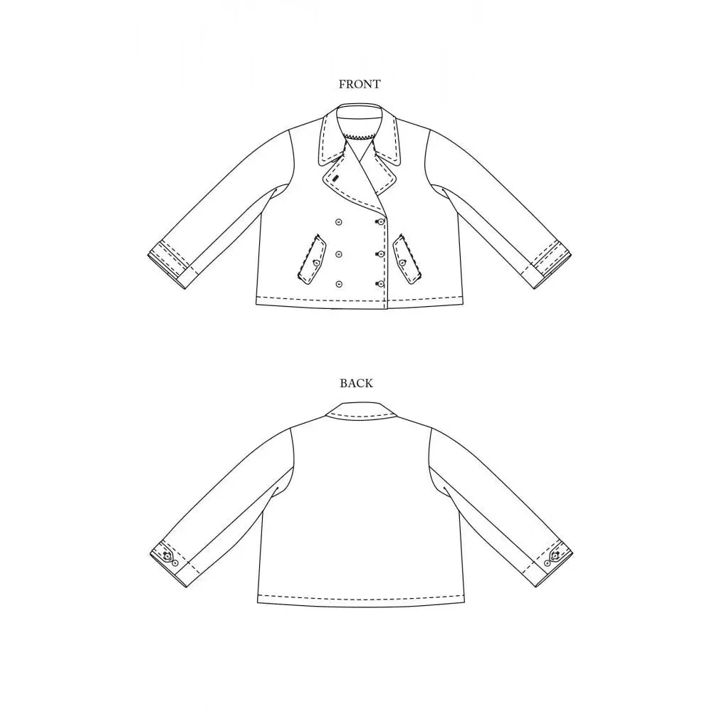 Denham Jacket Pattern - PDF DOWNLOAD - Image 7