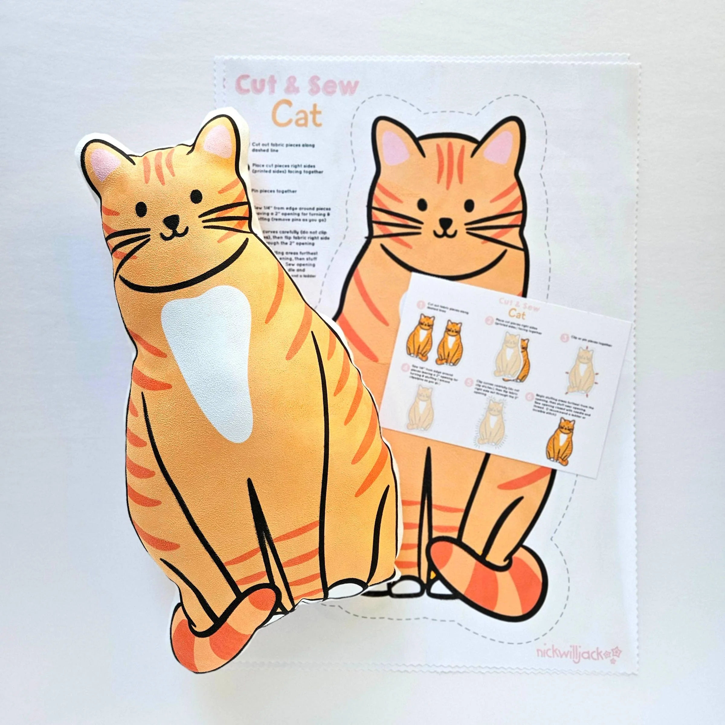 DIY Beginner Cat Sewing Kit - Image 4