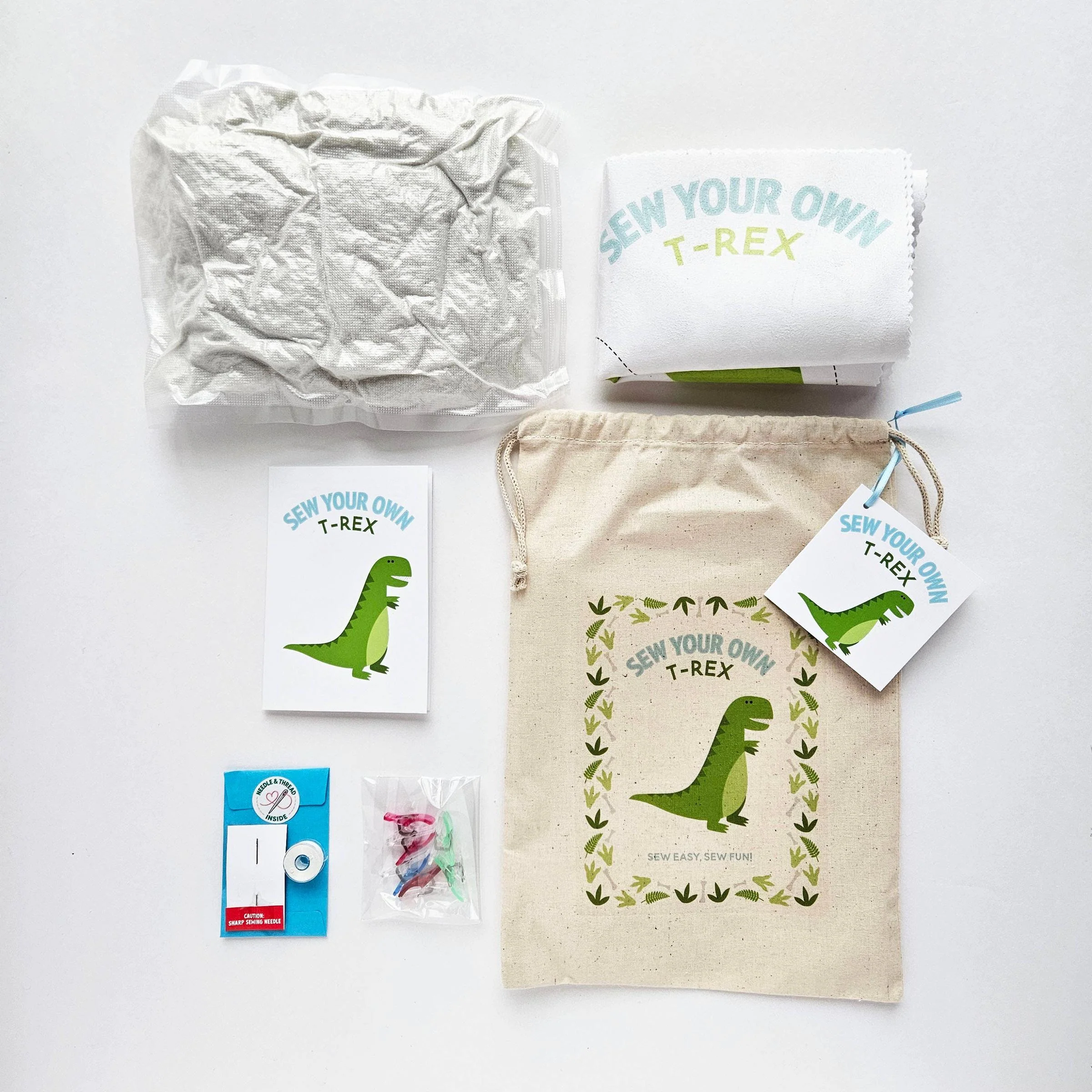DIY Beginner Dinosaur Sewing Kit - Image 3
