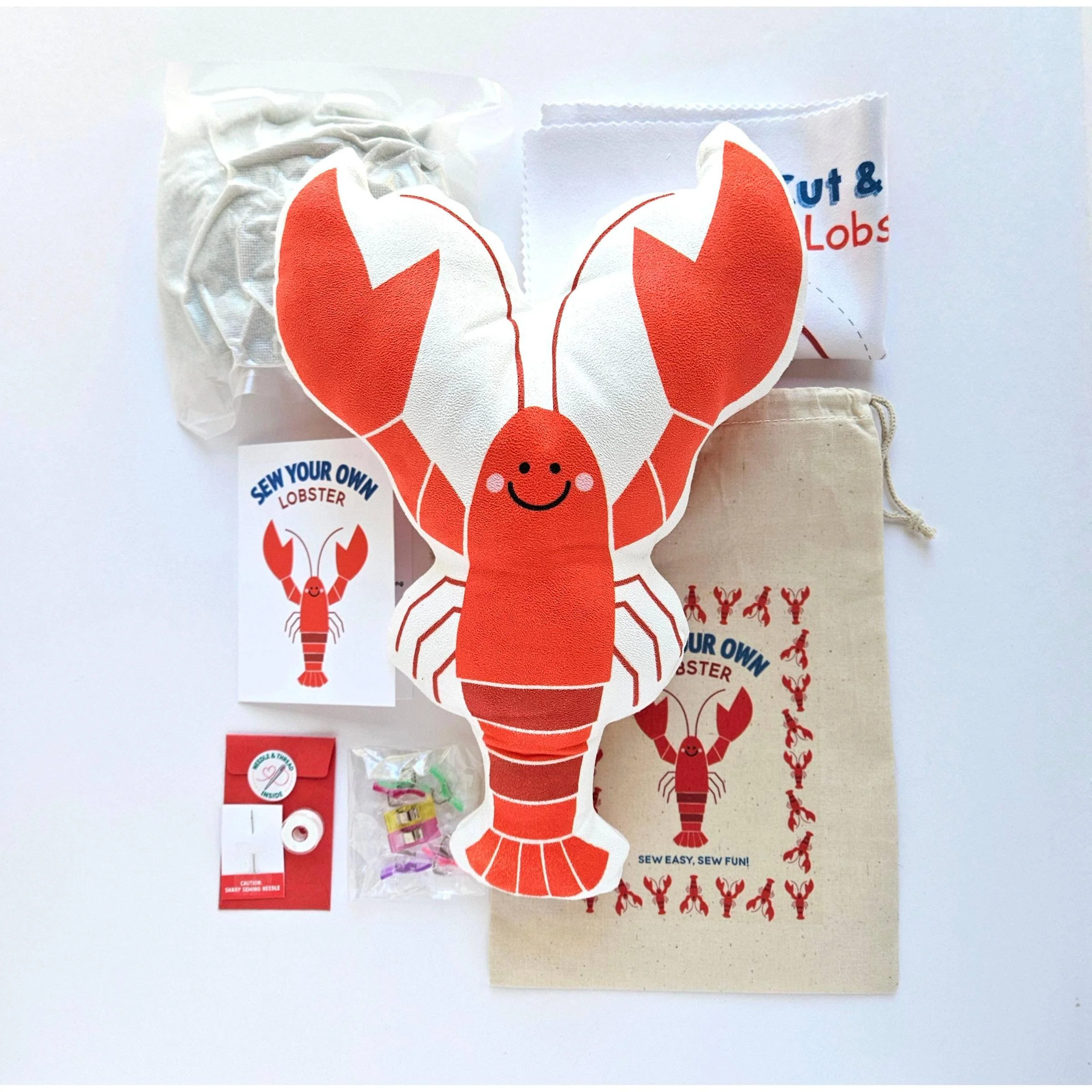 DIY Beginner Lobster Sewing Kit - Image 3