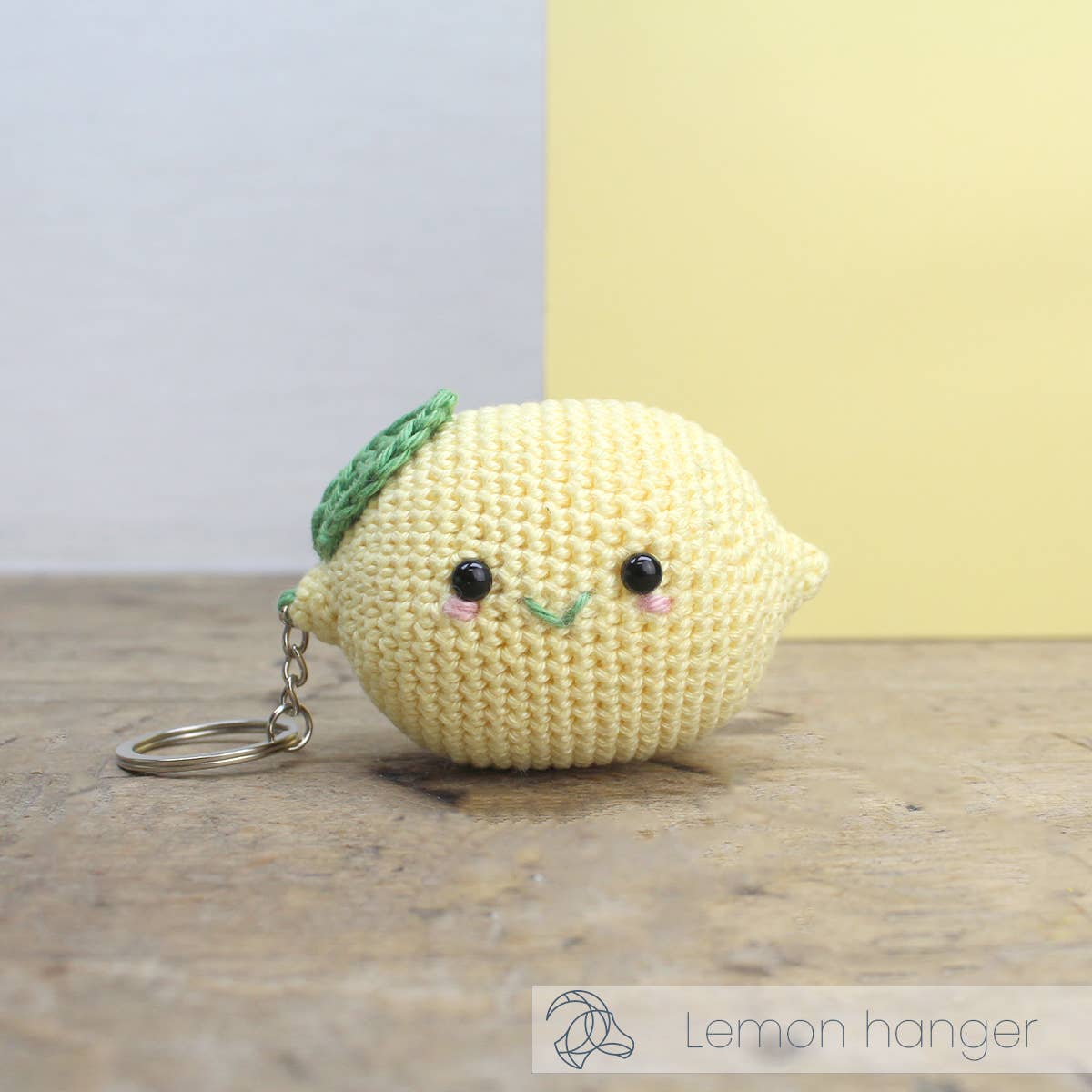 DIY Crochet Kit - Lemon Keychain
