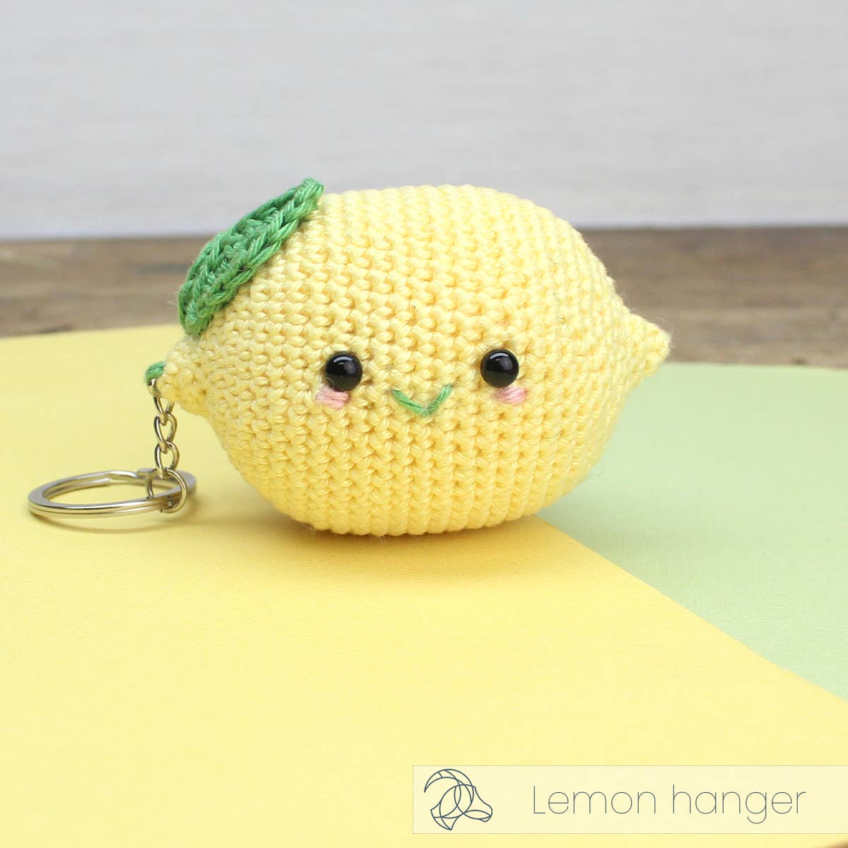 DIY Crochet Kit - Lemon Keychain - Image 2