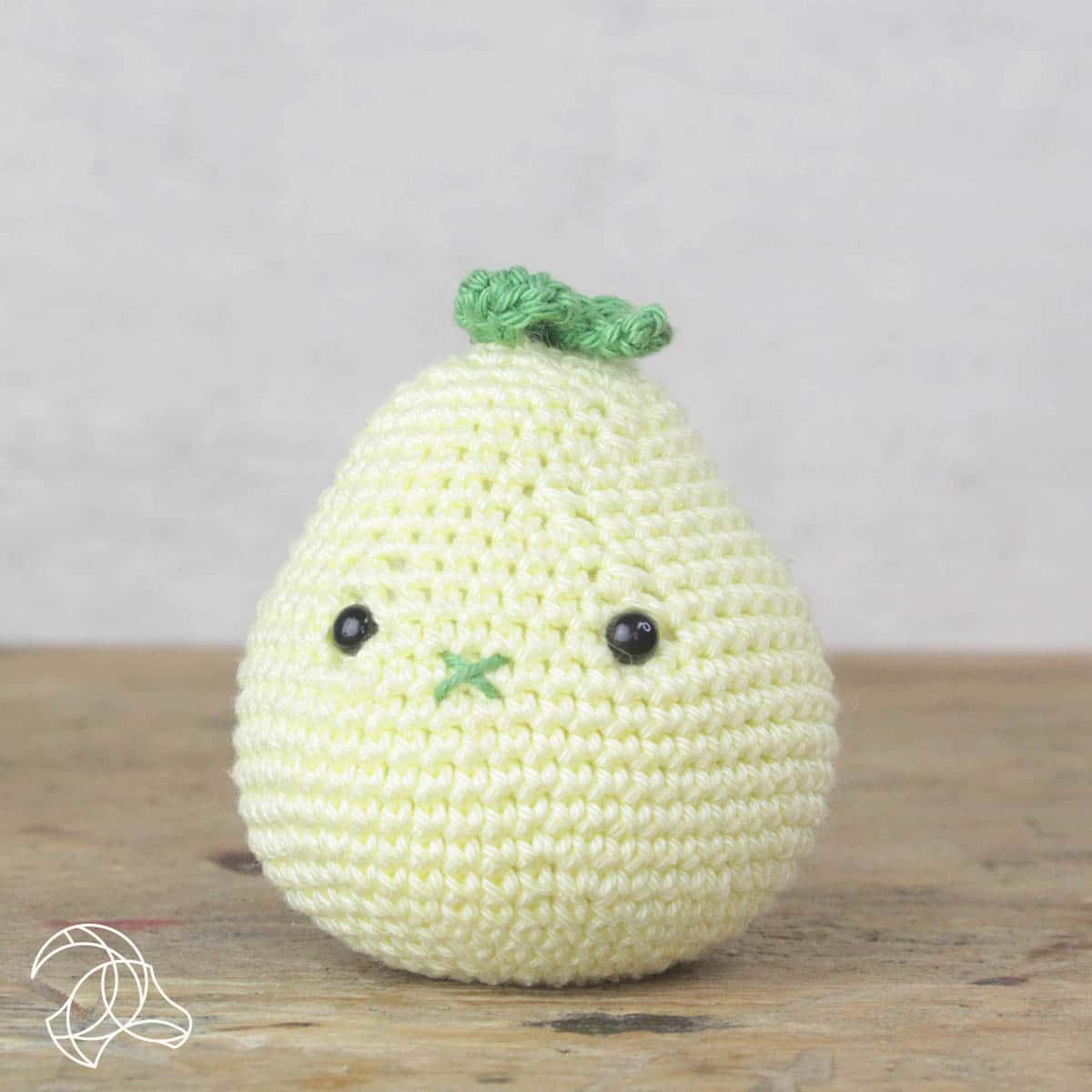 DIY Crochet Kit - Pear Keychain - Image 2