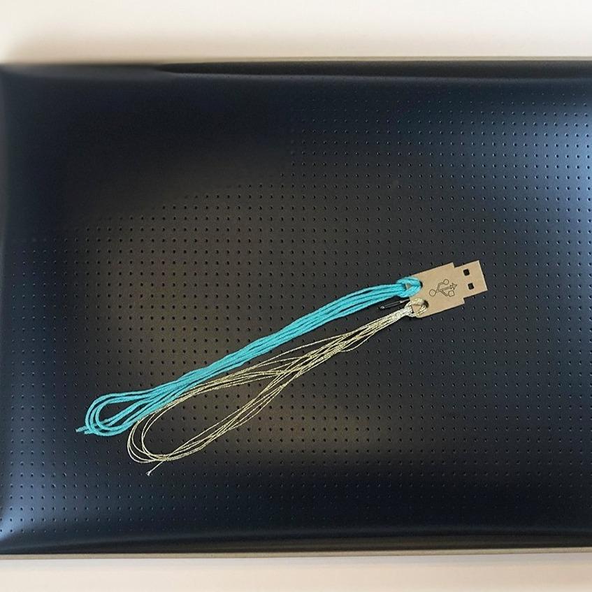 DIY Cross Stitch Laptop Sleeve Kit - Image 4