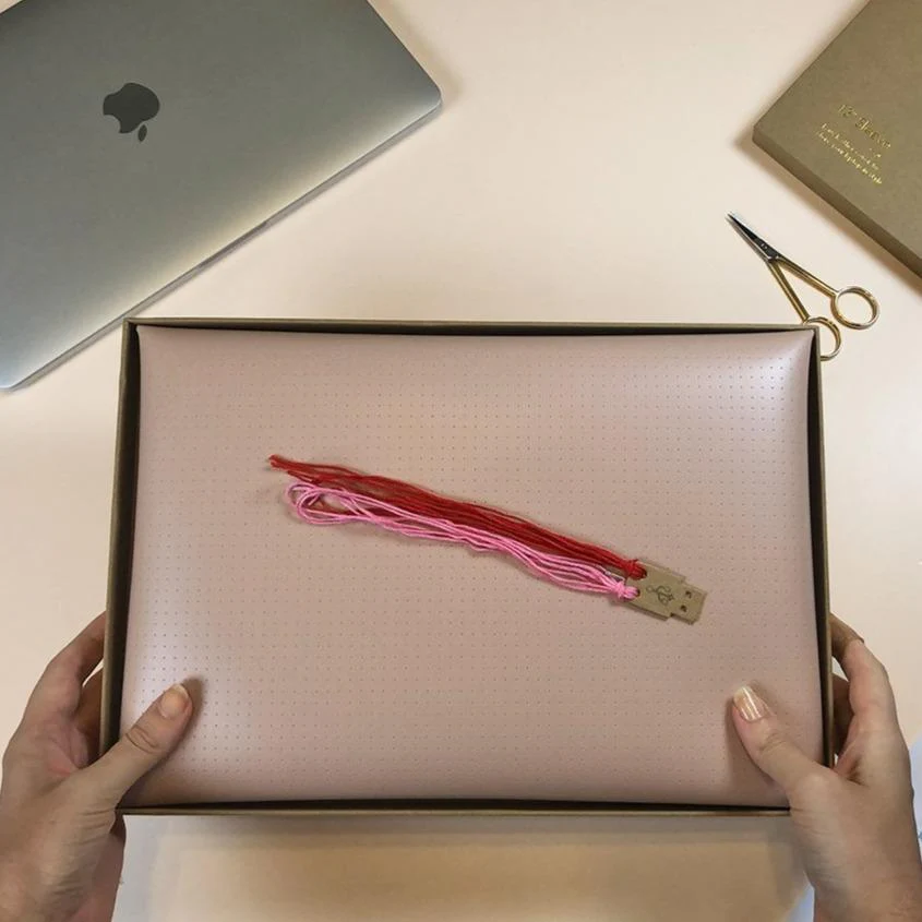 DIY Cross Stitch Laptop Sleeve Kit - Image 6