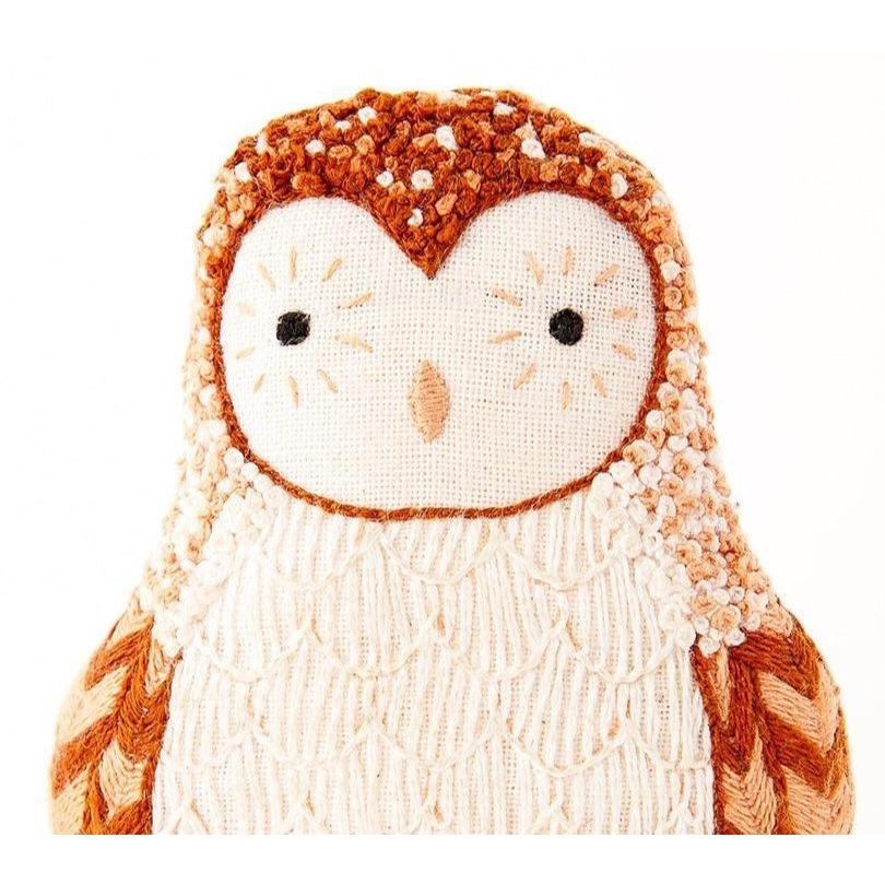 Barn Owl DIY Embroidery Kit
