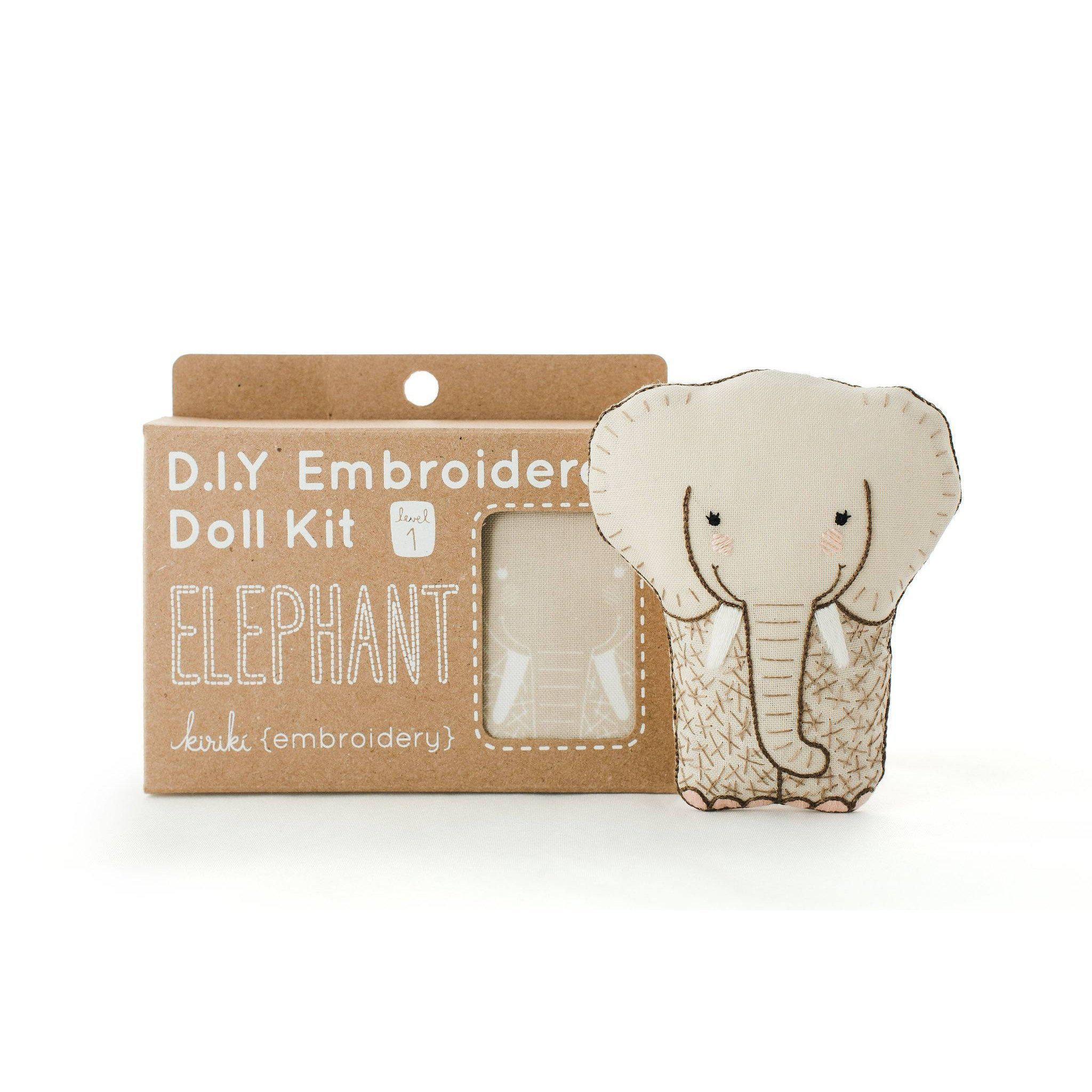 Elephant DIY Embroidery Kit - Image 2