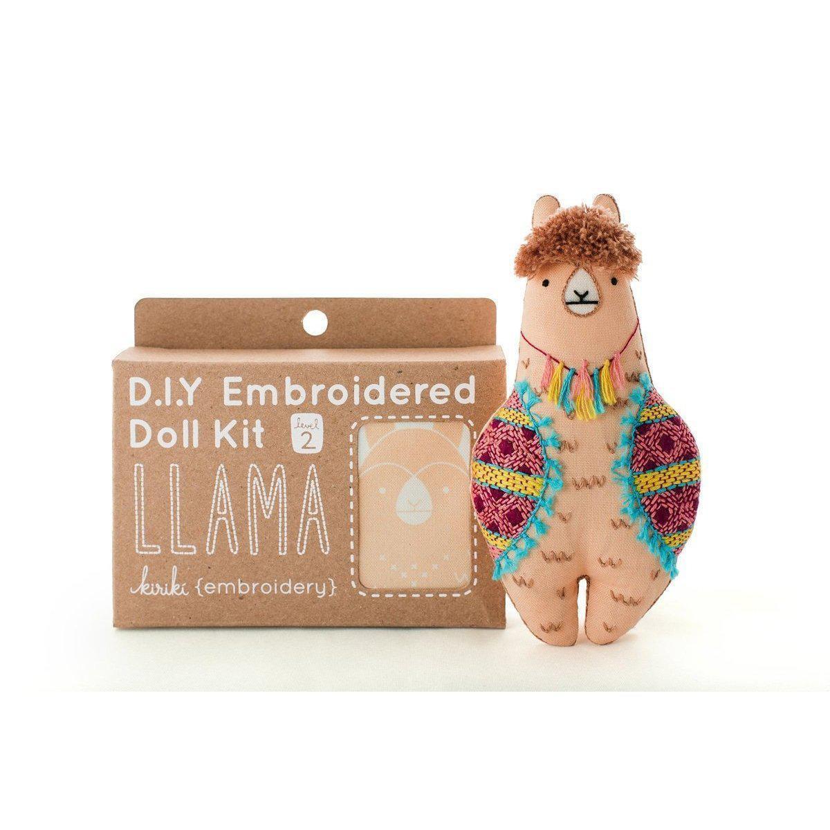 Llama DIY Embroidery Kit - Image 2