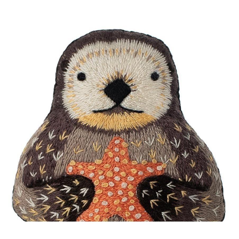 Otter DIY Embroidery Kit