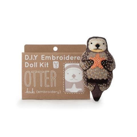 Otter DIY Embroidery Kit - Image 2