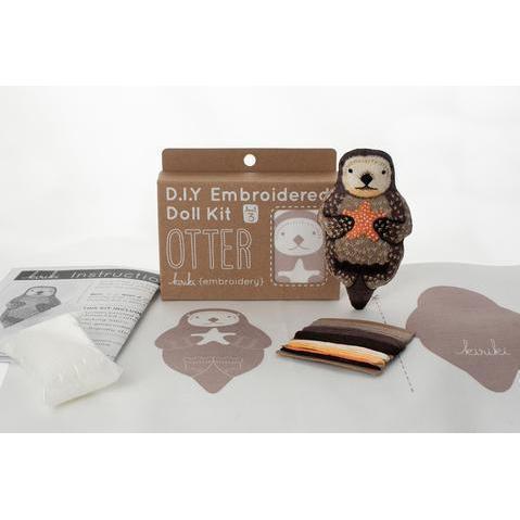 Otter DIY Embroidery Kit - Image 3
