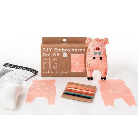 Pig DIY Embroidery Kit - Image 2