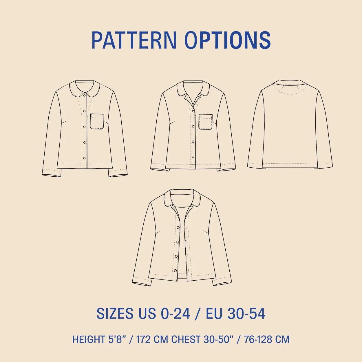Dukke Blouse Pattern - PDF DOWNLOAD - Image 2
