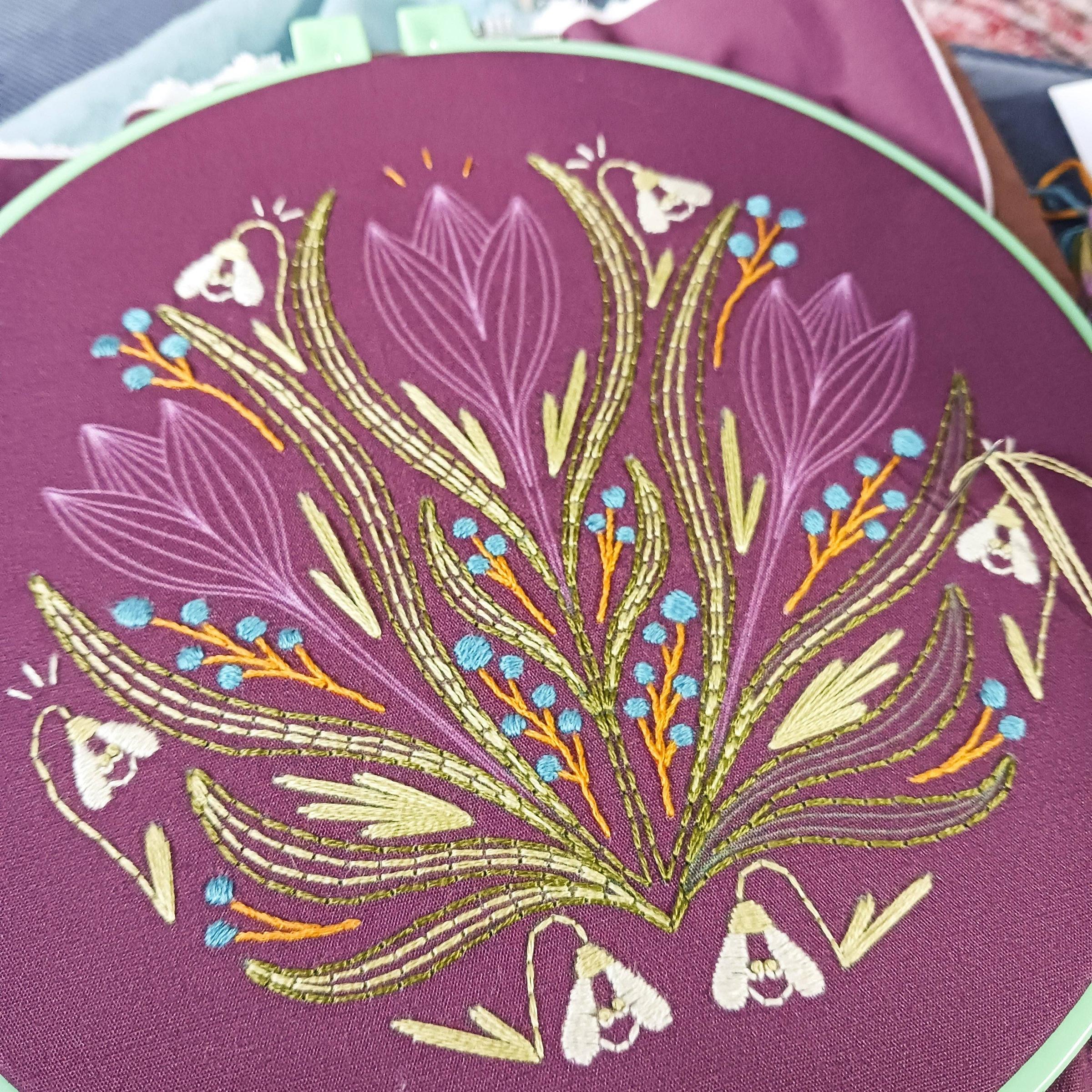 Early Bloomer Embroidery Kit - Image 2