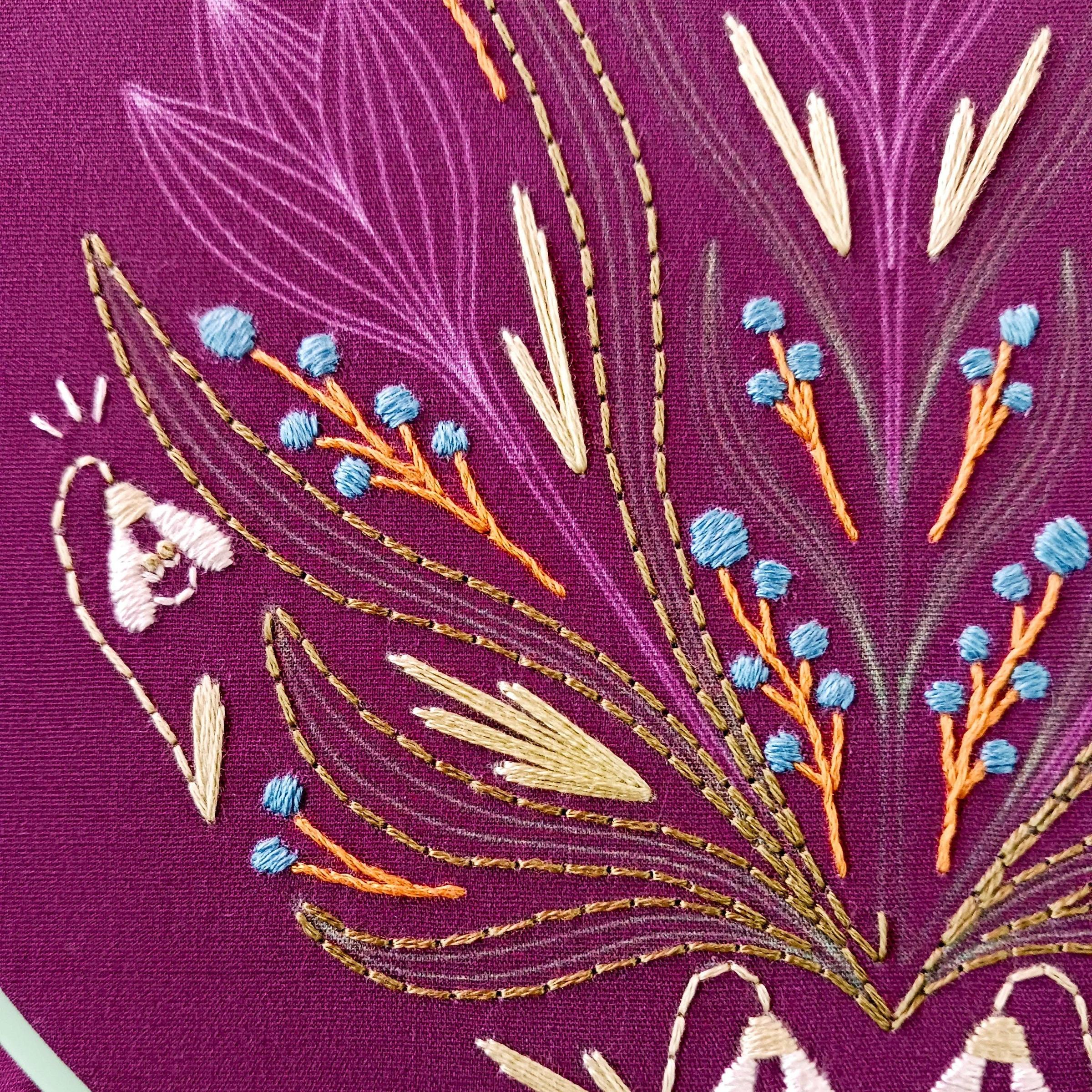 Early Bloomer Embroidery Kit - Image 3