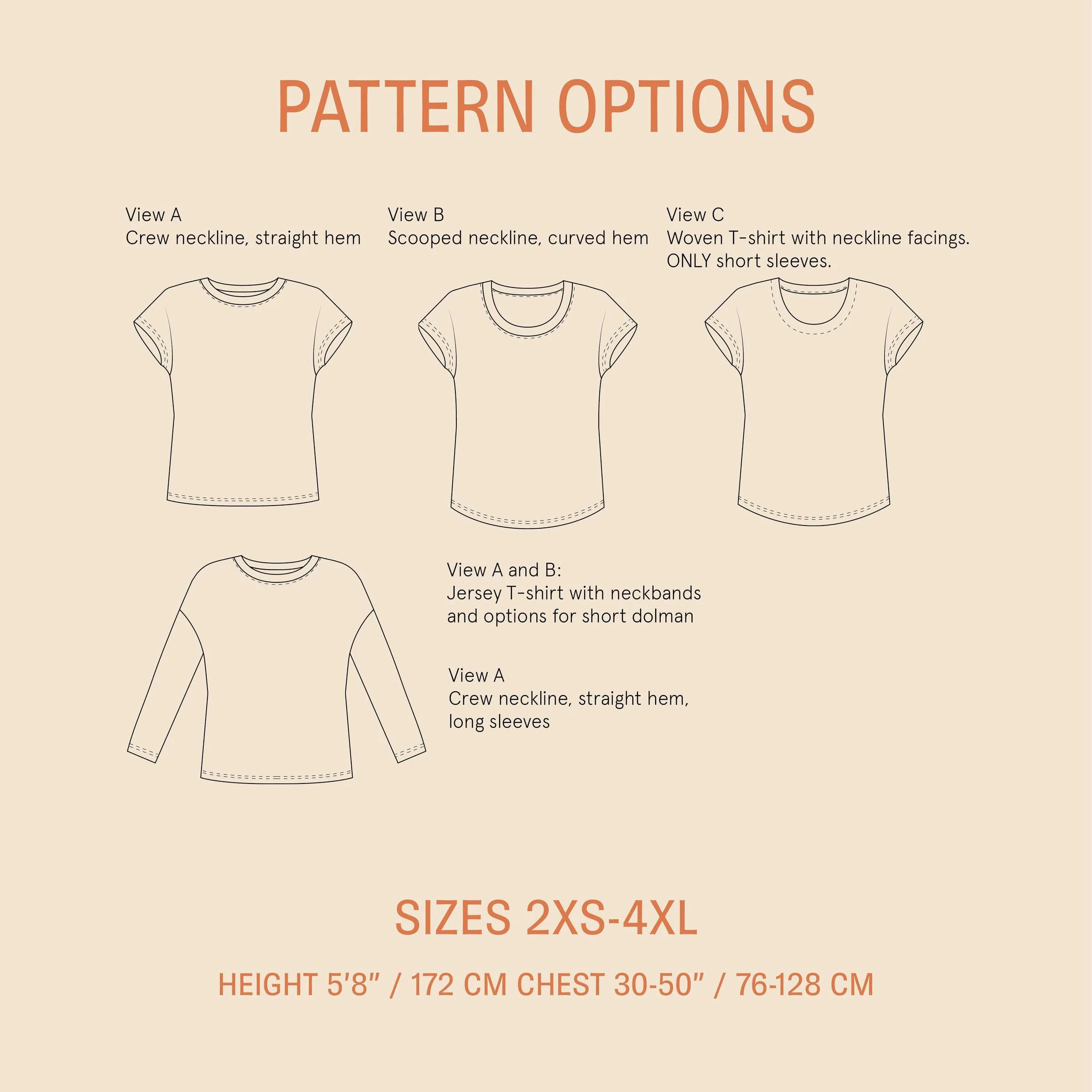 Easy T-Shirt Pattern - PDF DOWNLOAD - Image 2