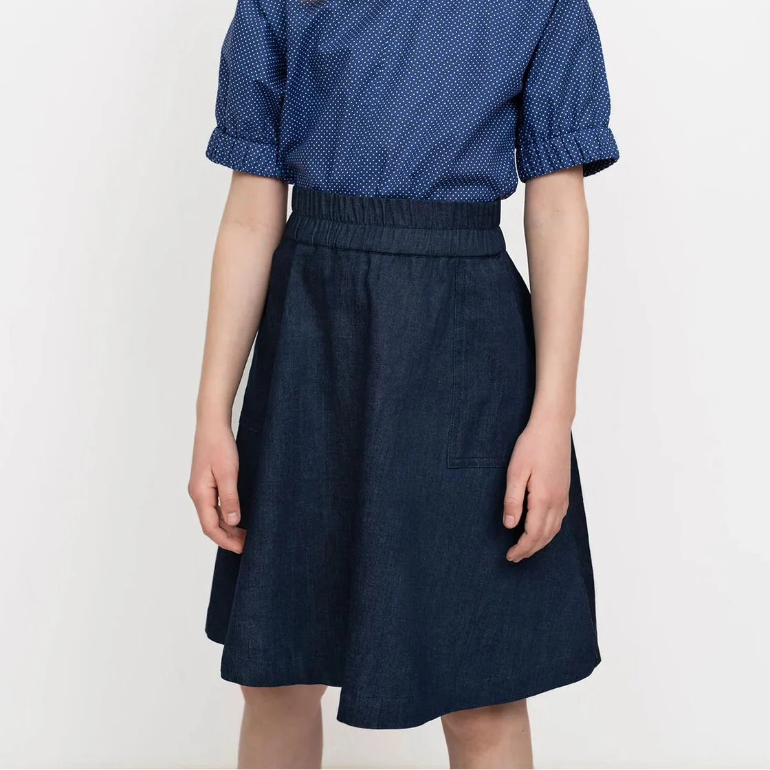 Elastic Waist Maxi Skirt Pattern (MINI-3XL) - Image 4