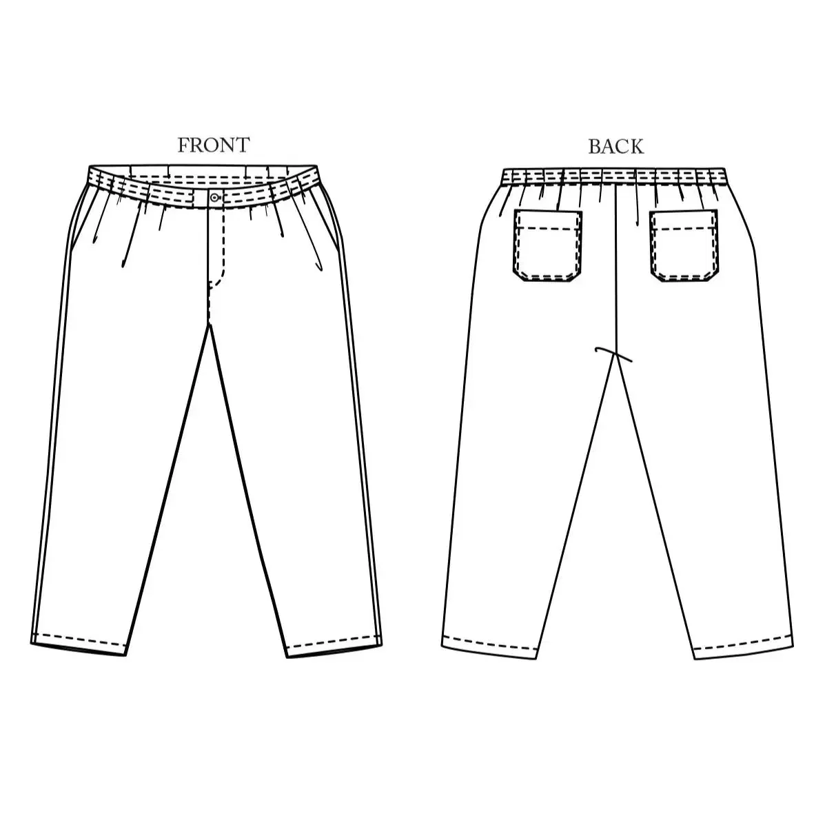 Elling Trousers Pattern - PDF DOWNLOAD - Image 9